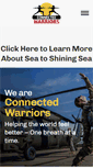 Mobile Screenshot of connectedwarriors.org